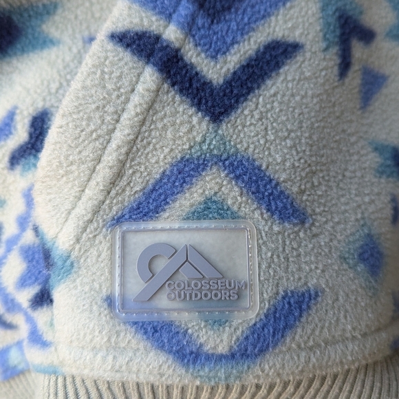 Colosseum Outdoors Tribal Aztec Fleece Hoodie Size XL - Picture 4 of 8